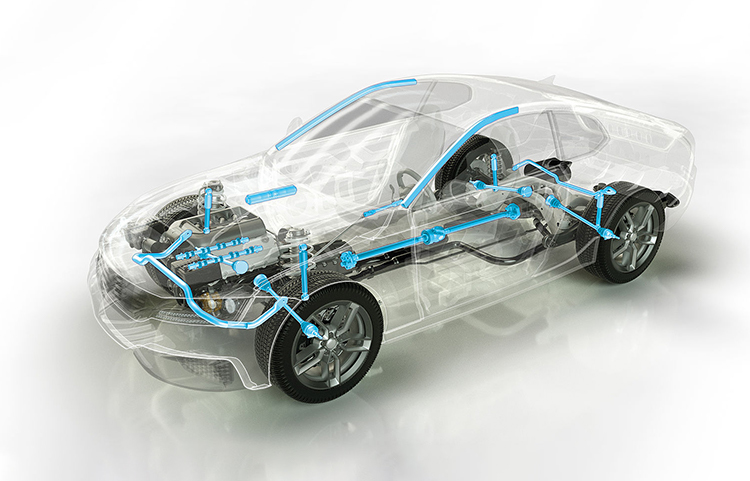 Automobilový tlumič nárazů