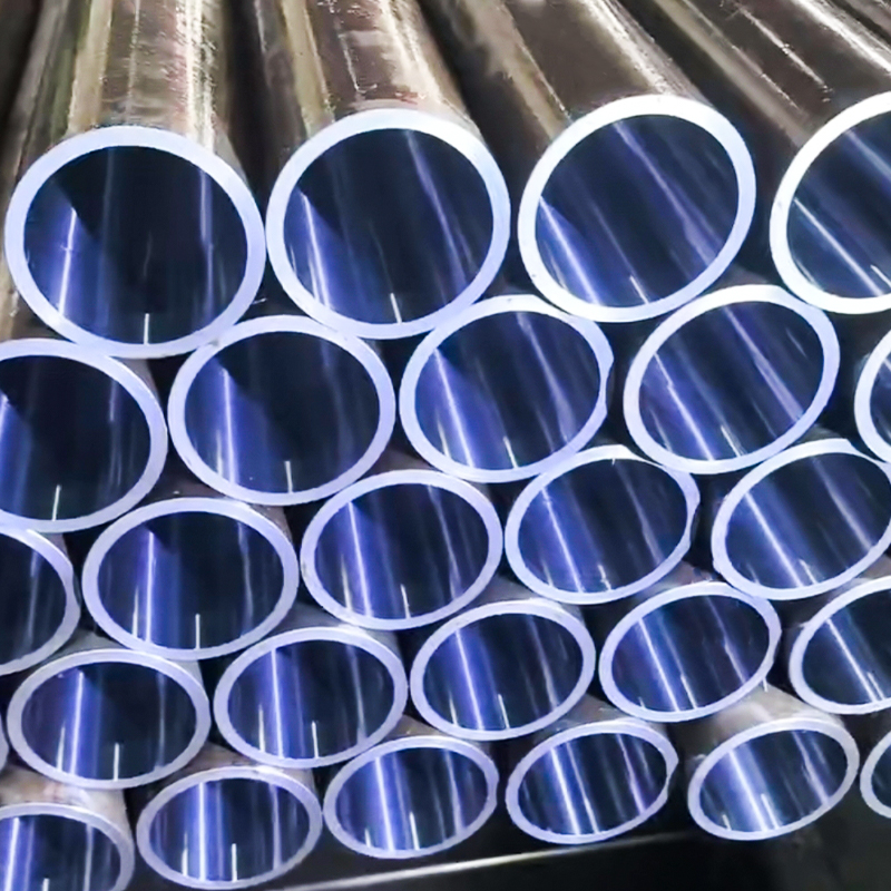 Honovaná a SRB trubka – ASTM A513 ST52 / SAE 1026, svařovaná (CDW), vnitřní zrcadlová povrchová úprava pro barely hydraulických válců